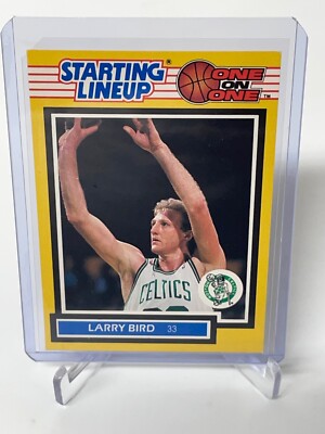 Larry Bird 1989 Starting Lineup Basketball One on One Card