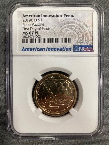 2019D American Innovations Pennsylvania - NGC MS 67 PL