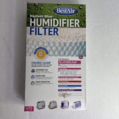 BestAir H75 Humidifier Replacement Wick Filter For Holmes models 7.9"x2.6"x14" - Picture 3 of 6