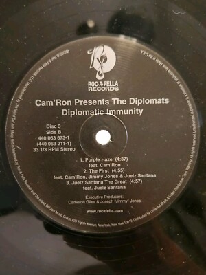 THE DIPLOMATS / DIPLOMATIC IMMUNITY【4LP】 Cam'ron Presents The Diplomats - Diplomatic Immunity 4LP