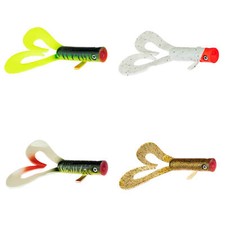 LMAB Drunk Dancer Doppelschwanz-Twister 15/23cm Gummifisch Zander Hecht Waller