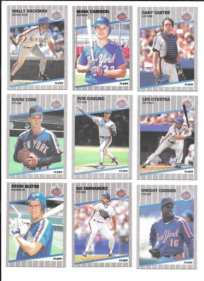 1989 Fleer Baseball Trading Cards / You Choose #s 1 - 200 / mb41 - Image 4 of 4