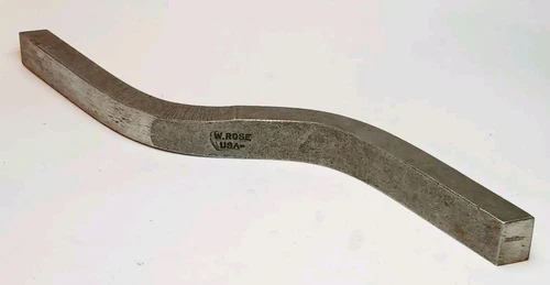 W ROSE Flat Slicker Flush Brick Striker Jointer 5/8" x 3/4" RARE HEAVY DUTY USA