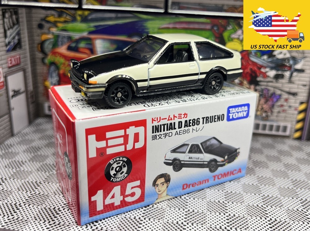 トミカ 208 NEW 1:64 Initial D AE86 Diecast Car Takara Tomy Dream Tomica