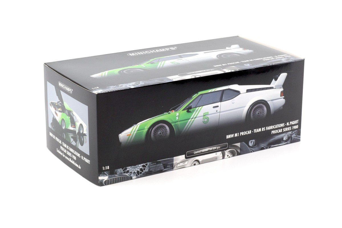 1 18 MINICHAMPS 183802905 BMW M1 PROCAR #5 Piquet 1980 online