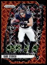Cade Stover 2024 Panini Prizm Orange Ice #318 RC Houston Texans