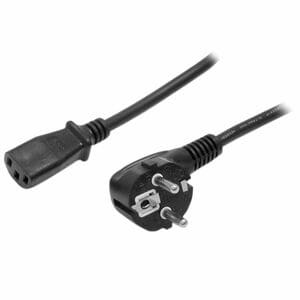 Startech 3M 10Ft Computer Power Cord 18Awg Eu Schuko To C13 10A 250V Black Repla