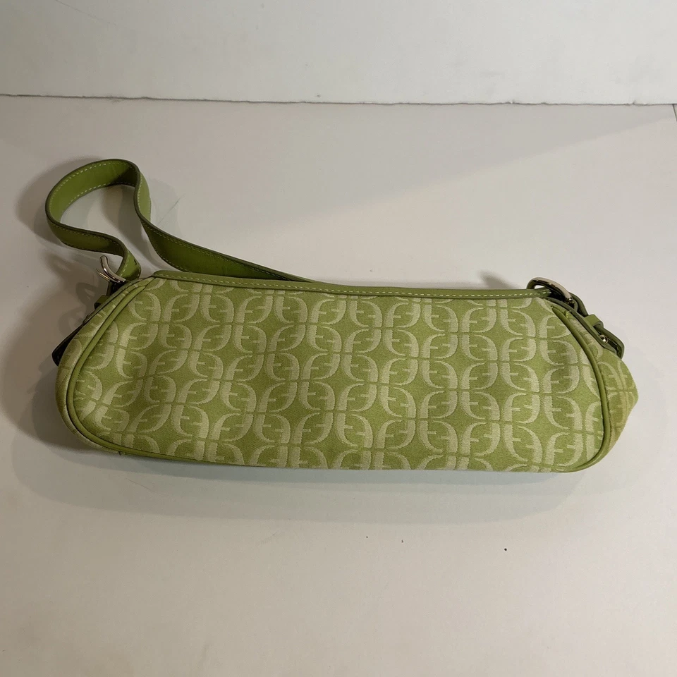 Trendy Vintage Baguette Bag Fossil with Leather Matching Wallet - Image 2 of 4