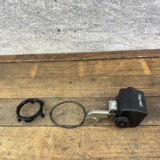 Vintage Huret Bicycle Speedometer Odometer Gauge Black Mechanical 169g Part
