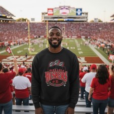 Vintage 1997 Nebraska Huskers National Champions Sweatshirt Fruit of the Loom XL