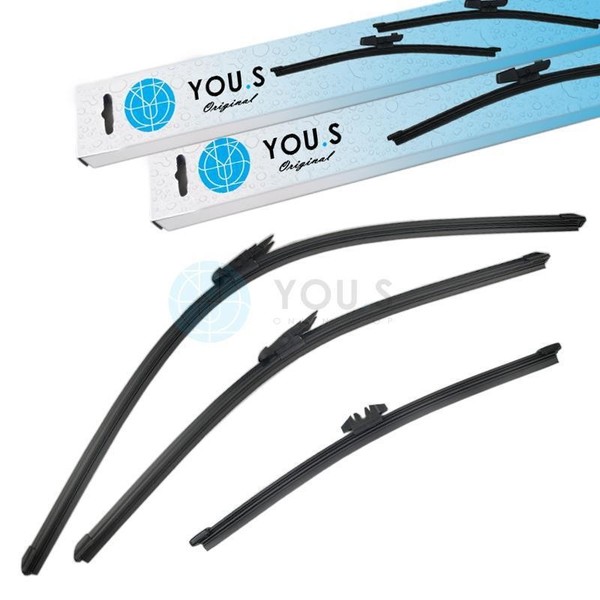You.S Scheibenwischer SET Vorne+Hinten FüR Citroen C5 II Break RE / III Break TD-image