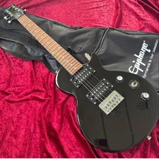 Epiphone Les Paul Express Black Mini Electric Guitar Travel 22" Scale