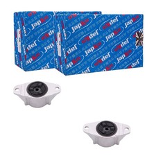 2x JAPKO GAS STOßDÄMPFER + DOMLAGER PROTECTION-KIT HINTEN passend für MAZDA 3 BK