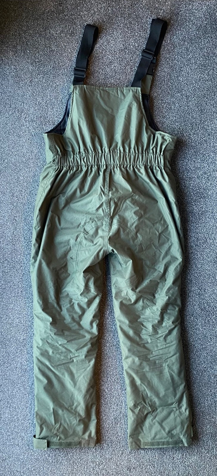 Salopette De Pêche ESP Drenchwear – Taille L, Vert, Imperméable, Matelassée