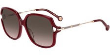 Carolina Herrera Women's Burgundy Square Butterfly Sunglasses HER0132GS 0LHF HA