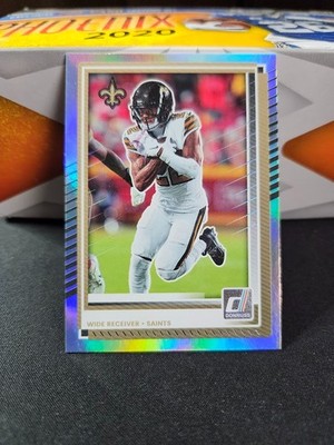 2025 Panini Donruss Rashid Shaheed No Name Parallel  #287 New Orleans Saints B4
