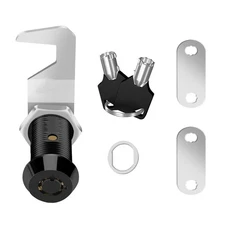 5/8" Cam Lock with Two Keys for Toolbox Cabinet RV Door Mailbox File Cabinet