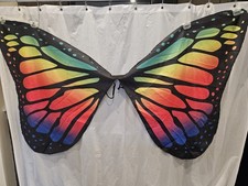 Butterfly Wings Costume Cape Adults Unisex 26X66"