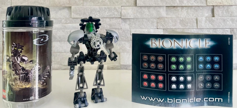 Bionicle Toa Nuva Set of 6: 8566 8567 8568 8570 8571 8572 w/Canisters & Manuals - Image 3 of 4