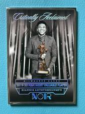 Giannis Antetokounmpo 2024-25 Panini Noir /25 Critically Acclaimed #295