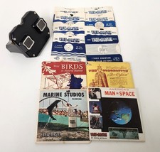 Vintage Sawyers Bakelite Viewmaster Stereoscope 3D Viewer With Discs
