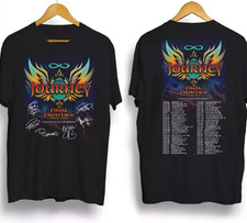 Journey Band Final Frontier Tour 2026 Double Sided T-Shirt
