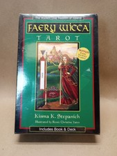 FAERY WICCA TAROT by Stepanich [Irish Celtic] 1998 New in