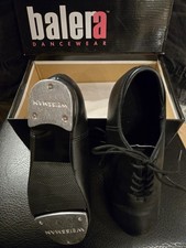 New Balera B160 Womens Lace Up Dance Tap Shoes 7.5 Size