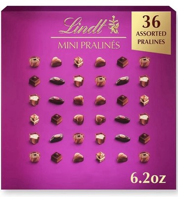 Lindt Mini Pralines, Assorted Chocolate Candy