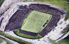 Texas Christian University Stadium, Fort Worth, Texas Vintage Postcard