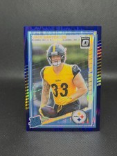 2025 Donruss Optic Jack Sawyer Purple Shock Prizm Rookie Card 220 Steelers RC. rookie card picture
