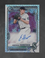 2021 Bowman Chrome Mega Box Mojo Refractor Autographs #BMA-EH Emerson H ID:69373