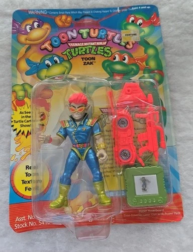 Toon Zak Ninja Turtles TMNT Playmates Action Figure 1992 Vintage