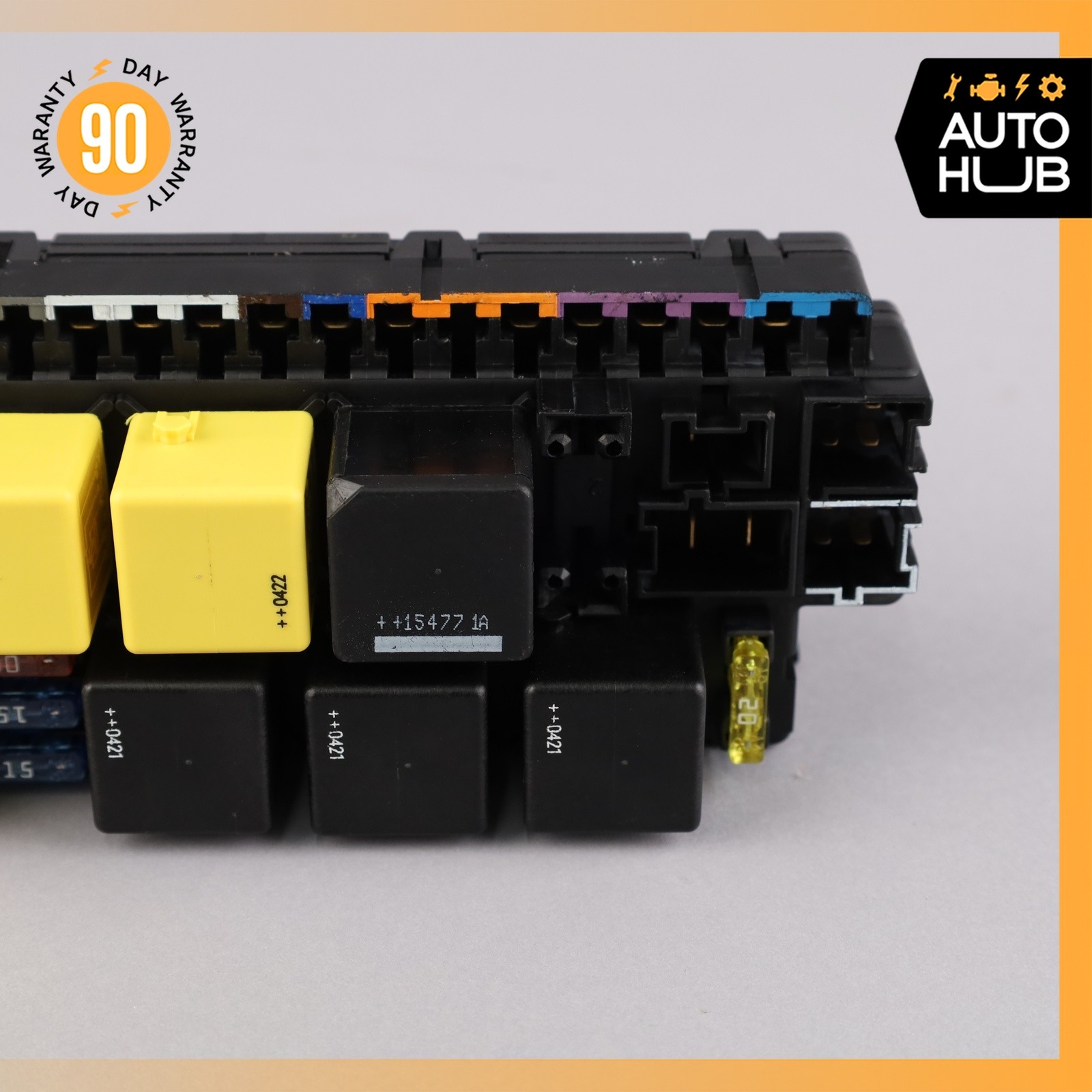 03-12 Mercedes R230 SL500 SL55 AMG Front Left SAM Fuse Box Control Module OEM