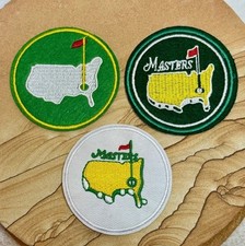 HOT Golf Masters Augusta Tournament Embroidered Patch Hook Loop OR Iron-On