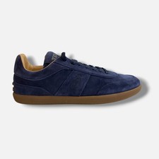 Zapatillas bajas de gamuza con lengüetas azules Tod's para hombre talla 10