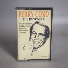 Perry Como - It's Impossible Cassette Tape CAK2651 RCA Camden 1987 Pop Vocal