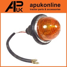 Amber Dome Indicator Lamp for Classic Land Rover Bus Lorry Truck Lucas Type L594
