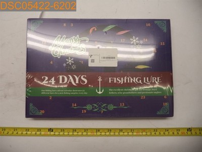 Fishing Lure 24 Days Count Down X-Mas Calendar, Grnheat