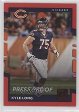 2017 Panini Donruss Press Proof Red Kyle Long #73 0v9