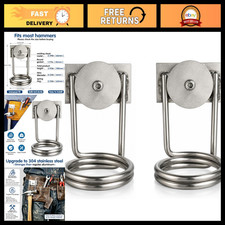 2 Pack Scaffold Tool Holder Set - Ratchet Wrench & Hammer Hanger, 304 Stainless