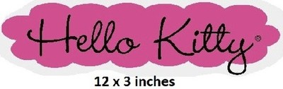 Hello Kitty Decal Wall Art Decor Sanrio Peel Stick Wallpaper Sticker Vinyl Cling