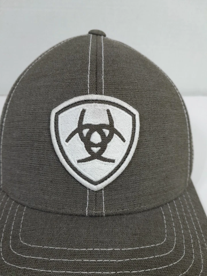 Ariat Mens Adjustable Snapback Buckle Hat - Image 2 of 4