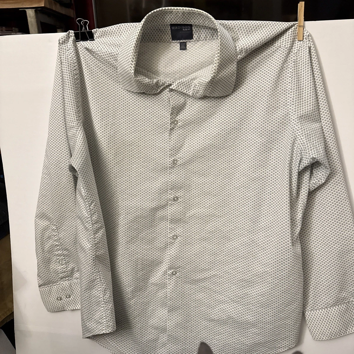 Madison Slim Regular Size Dress Shirts for Men for sale | eBay