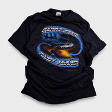 Vintage 1989 Kenny Rogers Planet Texas T-Shirt - Size L - Single Stitched