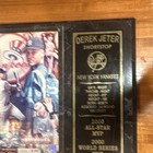 Derek Jeter New York Yankees 2000 All-Star MVP & World Series MVP Plaque — photo 2