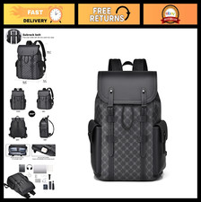 Waterproof Anti-Theft Laptop Backpack, Business Travel Bag for Men, Secure Sty