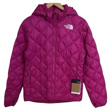 NEW The North Face Girls Thermoball Eco Hooded Jacket Girls XL 14/16 Pink