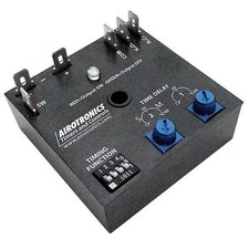 Airotronics Multifunction Time Delay Relay, Square, 9 Functions 120V AC, SPDT