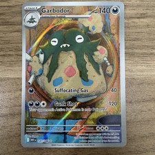 Pokémon Garbodor TCG White Flare Illustration Rare Card 141/086 SV - NM/M